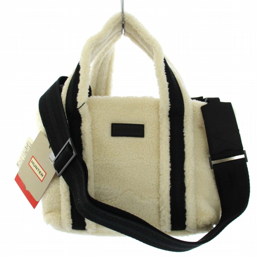 未使用品 ハンター HUNTER WANDERER SHERPA MINI TOTE トートバッグ 