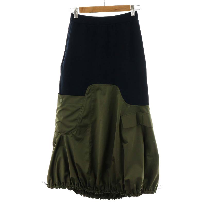 アンスリード UN3D. 23SS ポケットドッキングドローストリングスカート  