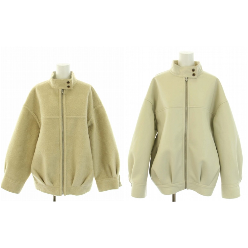etre tokyo リバーシブルボアブルゾン