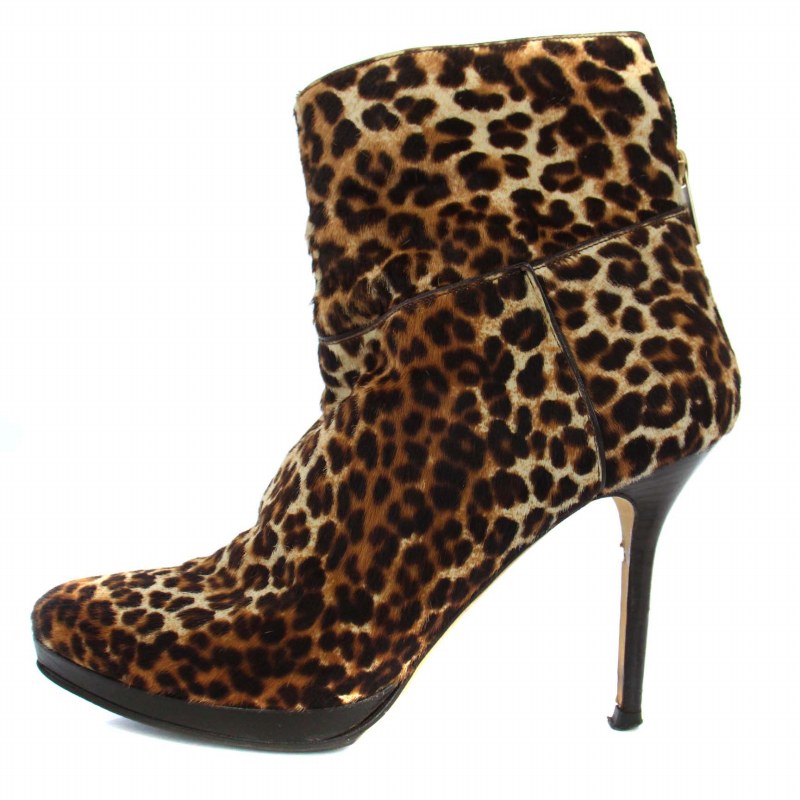 jimmy choo レオパードブーツ