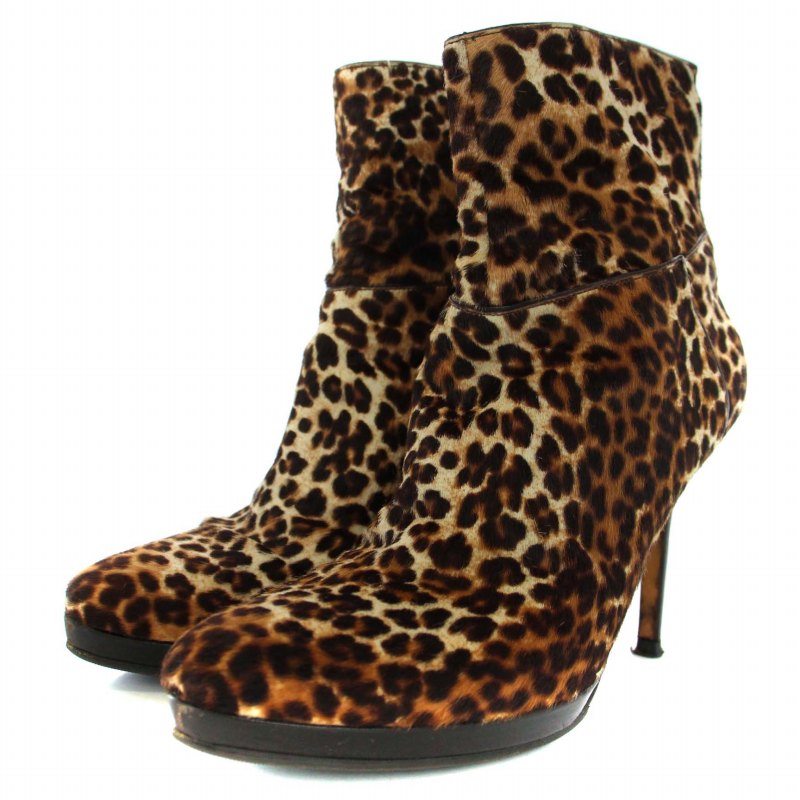 ジミーチュウ JIMMY CHOO ブーティ ショートブーツ ハイヒール ポイン 