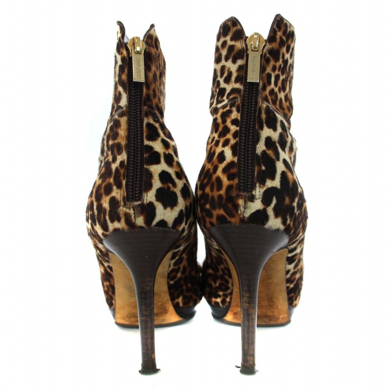 ジミーチュウ JIMMY CHOO ブーティ ショートブーツ ハイヒール ポイン 