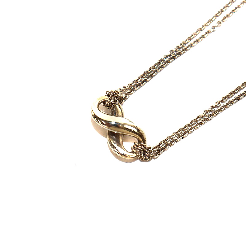 ティファニー TIFFANY & CO. インフィニティ ダブルチェーン 