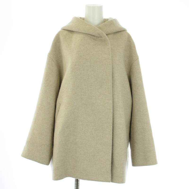 UNTITLED(アンタイトル) コクーンシルエット ミドル丈フードコート