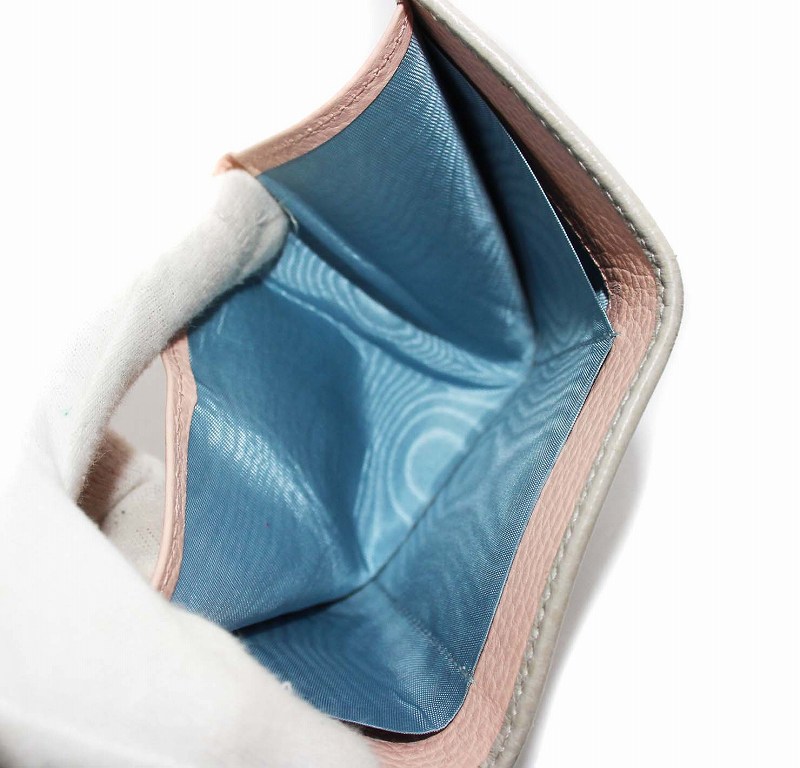 グッチ GUCCI ダブルG ウォレット 三つ折り財布 レザー ゴールド