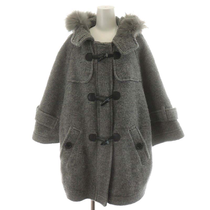 バーバリーブルーレーベル BURBERRY BLUE LABEL ダッフルコート ロング 