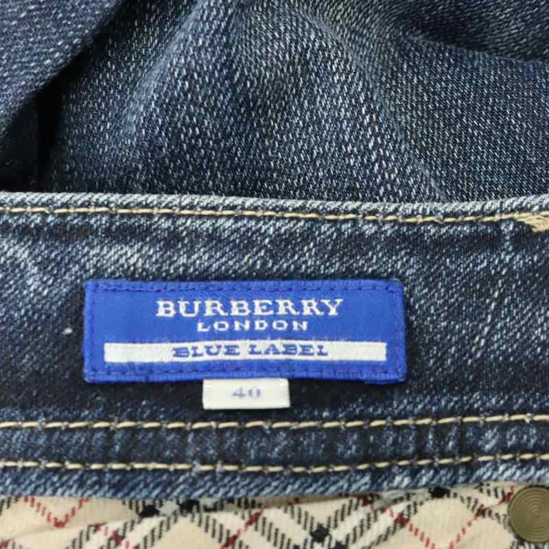 バーバリーブルーレーベル BURBERRY BLUE LABEL デニムパンツ