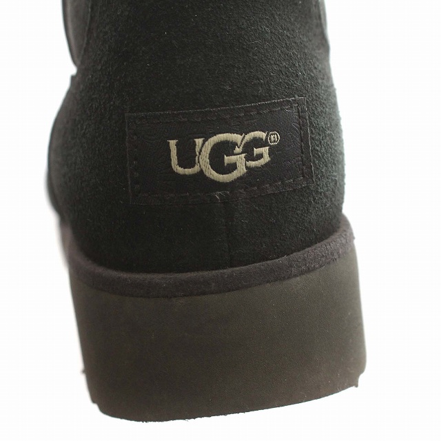 アグ UGG ムートンブーツ 1013428 AMIE アミ US7 24cm 黒 ブラック 
