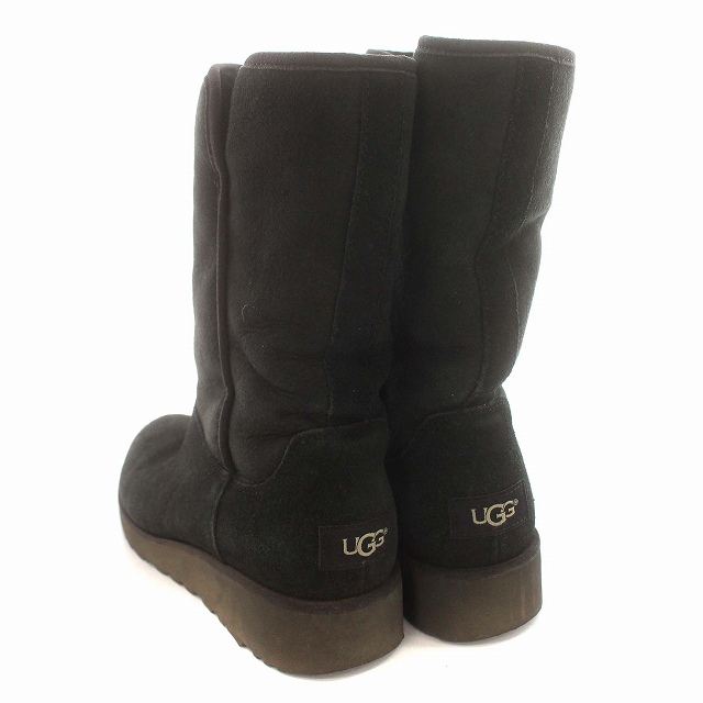 UGGムートンブーツ8 UGG25センチ　UGG W AMIE UGGアミ8 UGG AMIE(アミ)ブラック