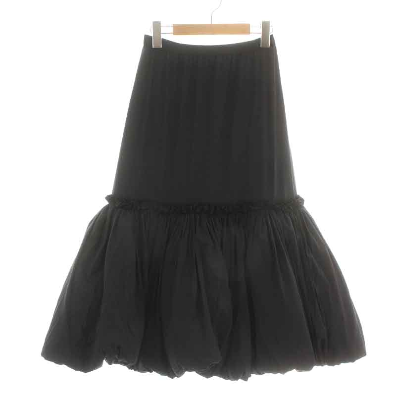 エンフォルド ENFOLD 22SS 2WAYタフタインナーバルーンSKIRT フレア  
