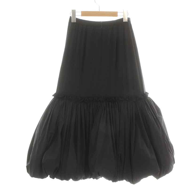 エンフォルド ENFOLD 22SS 2WAYタフタインナーバルーンSKIRT フレア  
