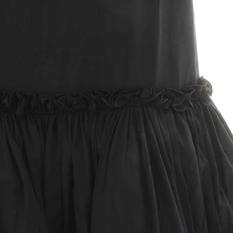 エンフォルド ENFOLD 22SS 2WAYタフタインナーバルーンSKIRT フレア  