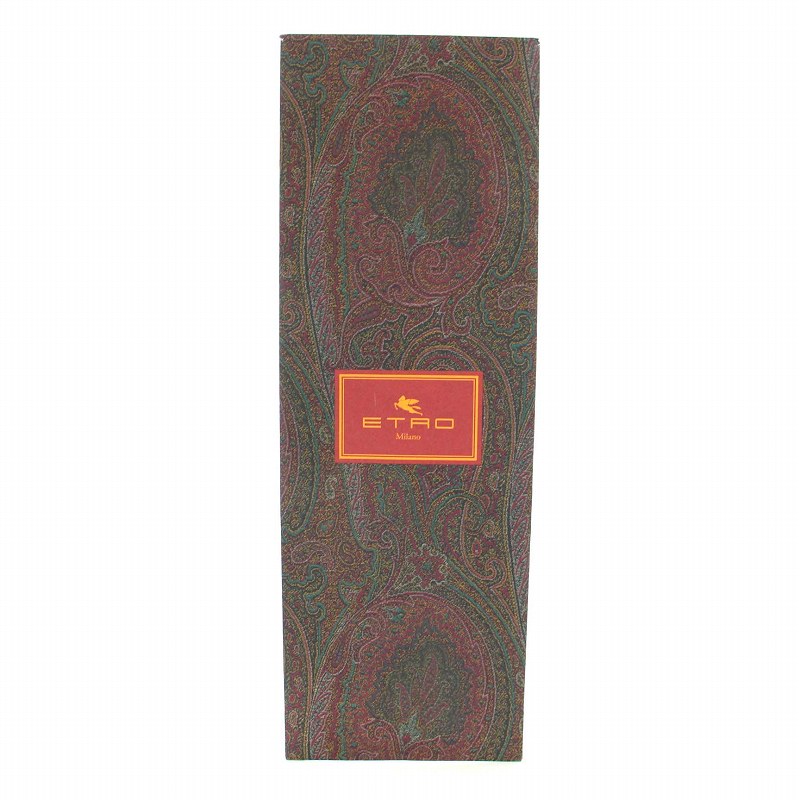 エトロ ETRO パターンジャガードシルクネクタイ ペイズリー柄