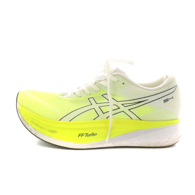 アシックス asics S4 HAZARD GREEN WHITE ランニングシューズ 