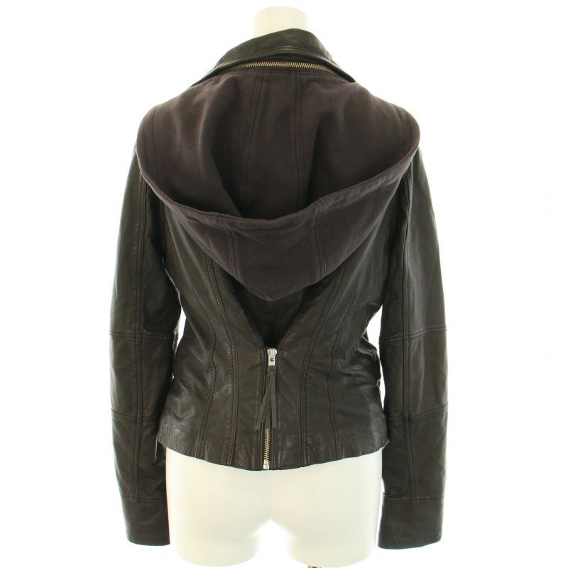 マックス&コー MAX&CO. レザージャケット LEATHER JACKET ライダース  
