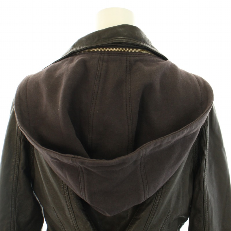 マックス&コー MAX&CO. レザージャケット LEATHER JACKET ライダース 