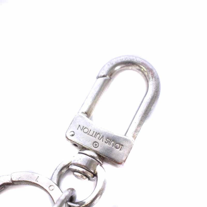 Louis Vuitton LVサークル キーホルダー M67362 シルバー ルイヴィトン