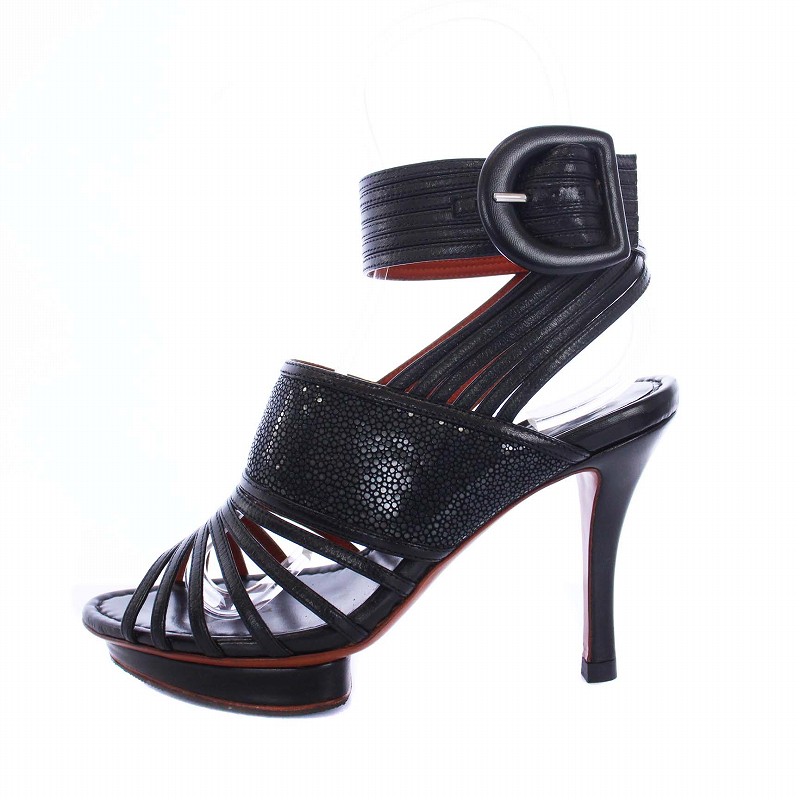 サントーニ SANTONI rose collection サンダル ハイヒール ピンヒール 