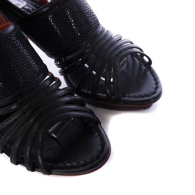 サントーニ SANTONI rose collection サンダル ハイヒール ピンヒール 