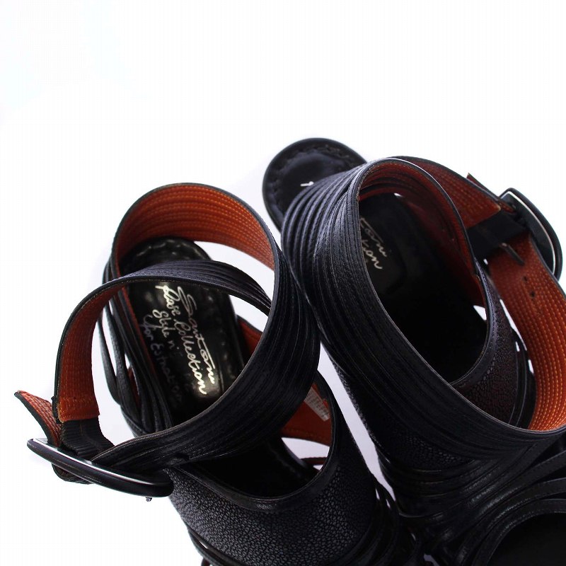 サントーニ SANTONI rose collection サンダル ハイヒール ピンヒール 