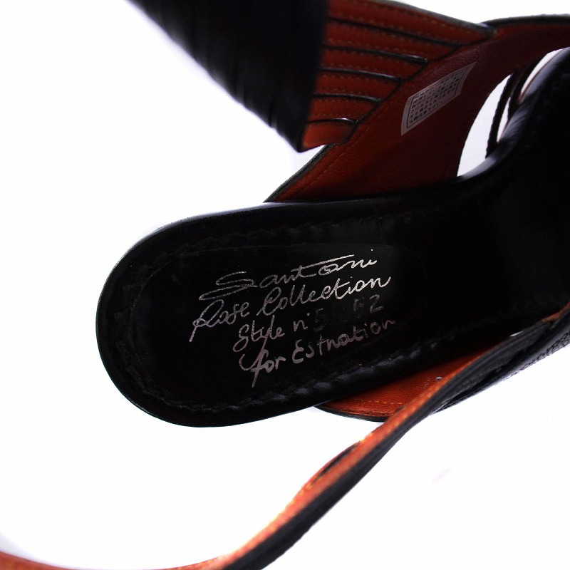 サントーニ SANTONI rose collection サンダル ハイヒール ピンヒール 