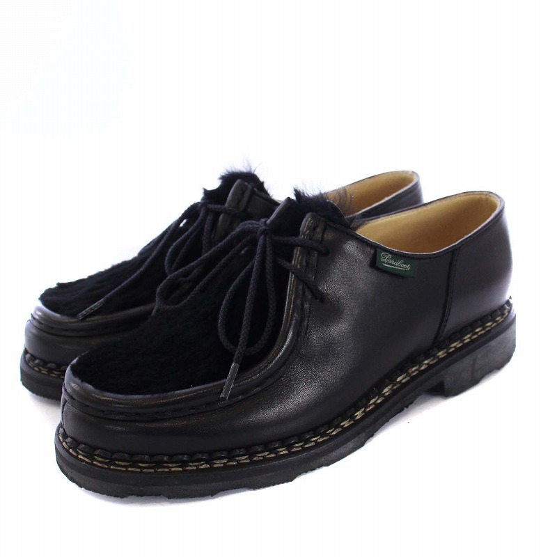 パラブーツ Paraboot michael lapin チロリアンシューズ モカシン 
