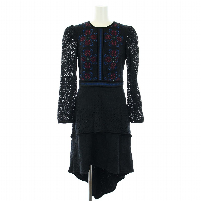 タダシショージ TADASHI SHOJI VICTOIRE HIGH-LOW DRESS ワンピース 総 