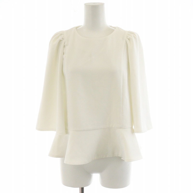 メゾンドドルチェ maison de Dolce. 23SS ケープフレアトップス シャツ 
