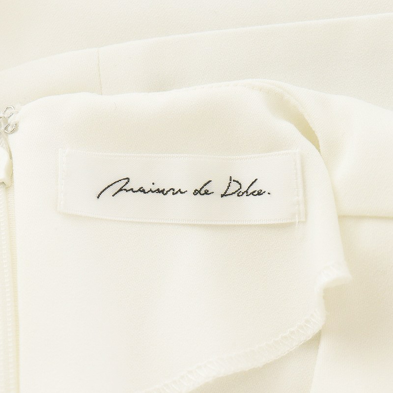メゾンドドルチェ maison de Dolce. 23SS ケープフレアトップス シャツ 