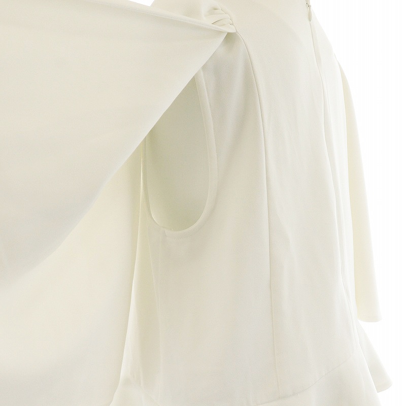 メゾンドドルチェ maison de Dolce. 23SS ケープフレアトップス シャツ 