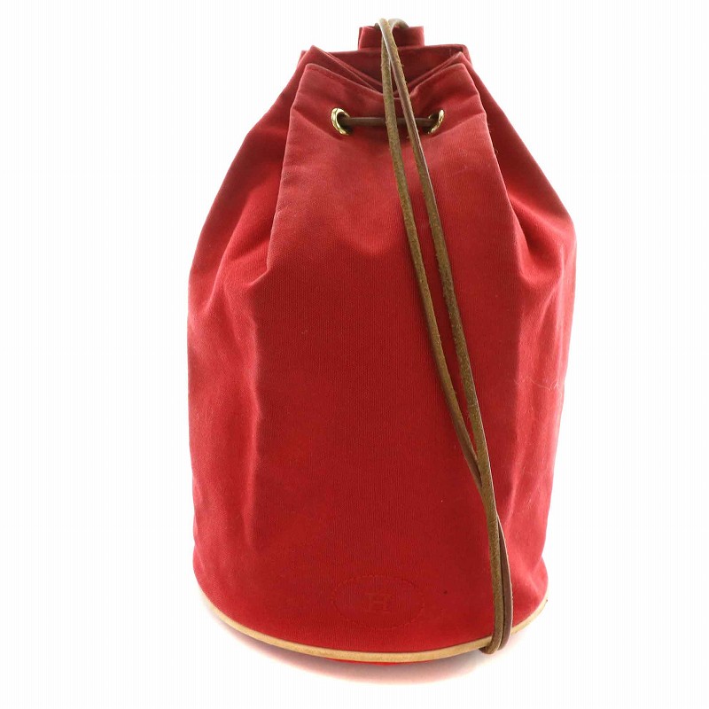 エルメス HERMES ポロションミミルPM 巾着 リュックサック デイパック 