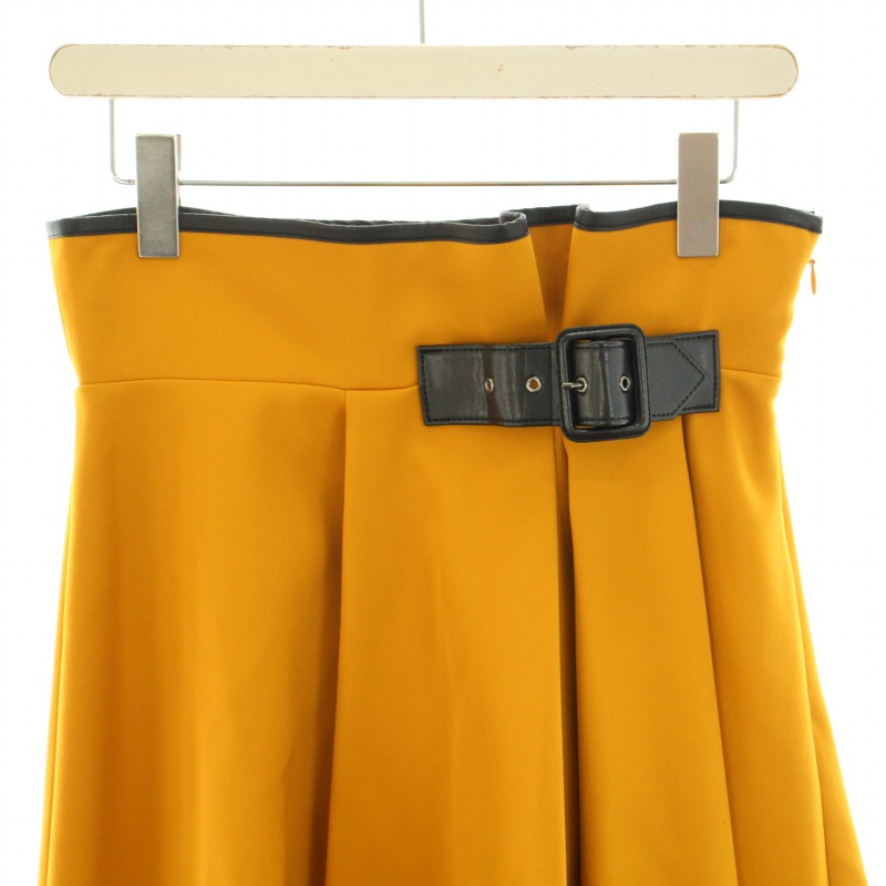 ADORE アドーア 新品 5万 ライトブカティータックフレアースカート 38