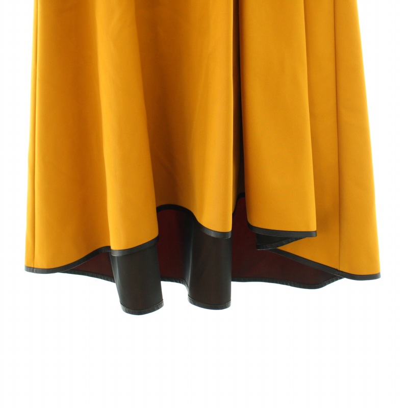 ADORE アドーア 新品 5万 ライトブカティータックフレアースカート 38