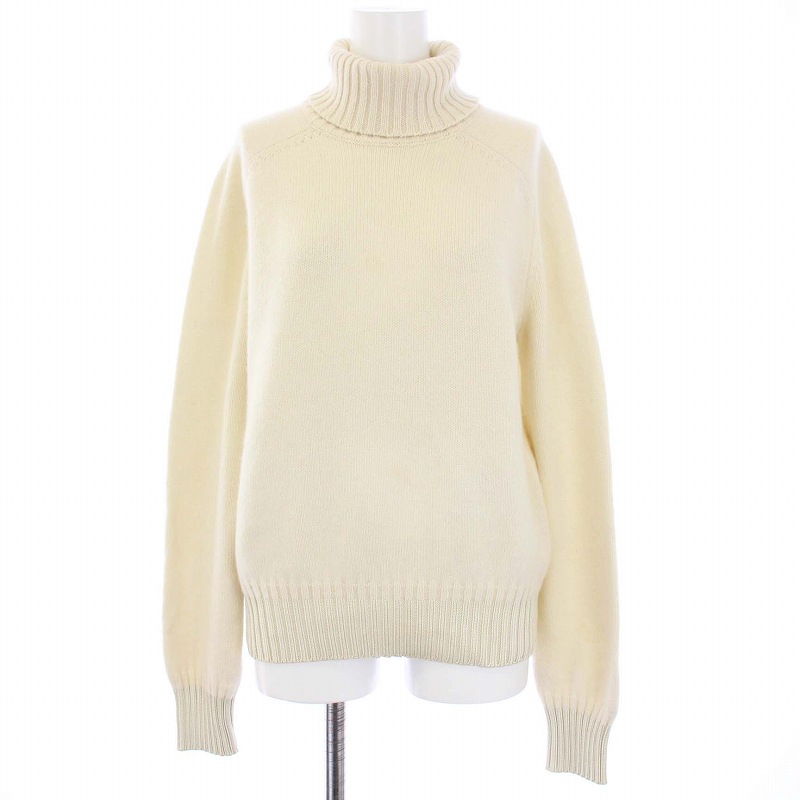 エルメス HERMES タートルネックニット セーター 長袖 カシミヤ モヘア  