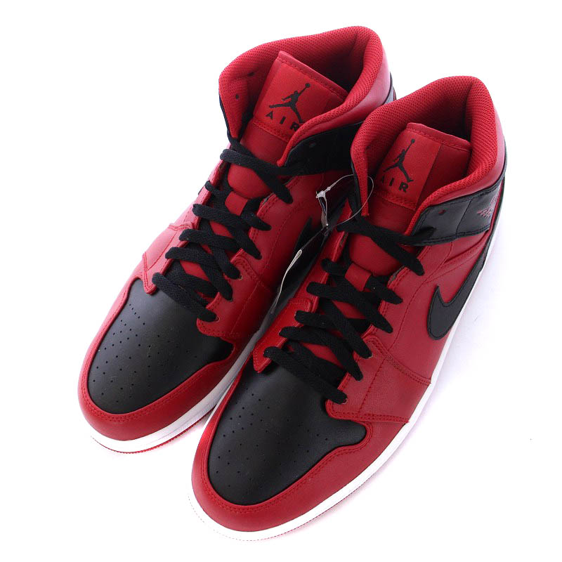 未使用品 ナイキ NIKE Air Jordan 1 Mid Reverse Bred エアジョーダン1 