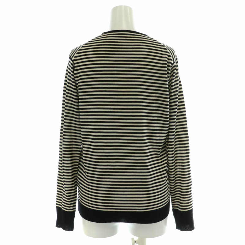 ミューズ ドゥーズィエムクラス クルーネックカーディガン ボーダー  