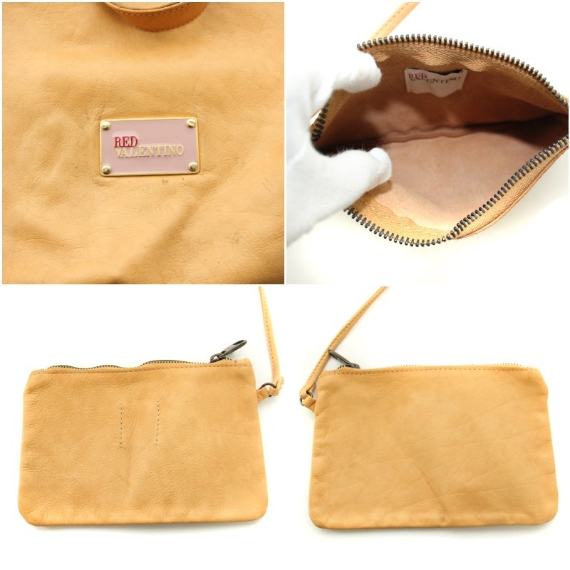 RED VALENTINO リボン本革バッグ RED VALENTINO レッドヴァレンティノ ショルダーバッグ KNOT ME
