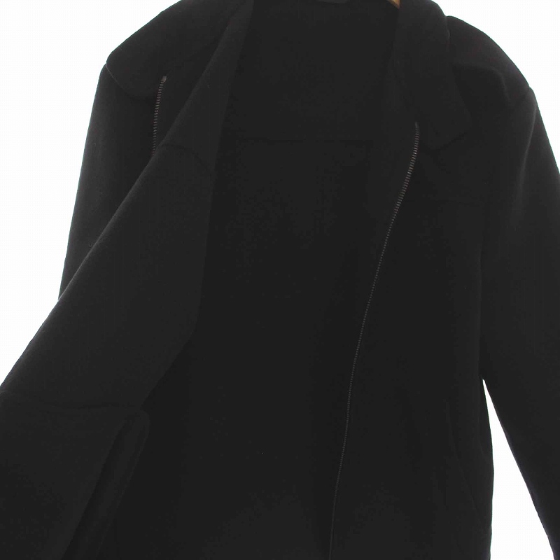 プラダ PRADA 2014年製 ジャケット ジップアップ ウール混 アウター 52  