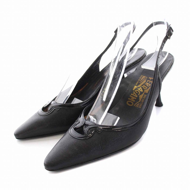サルヴァトーレフェラガモ Salvatore Ferragamo スリングバック 