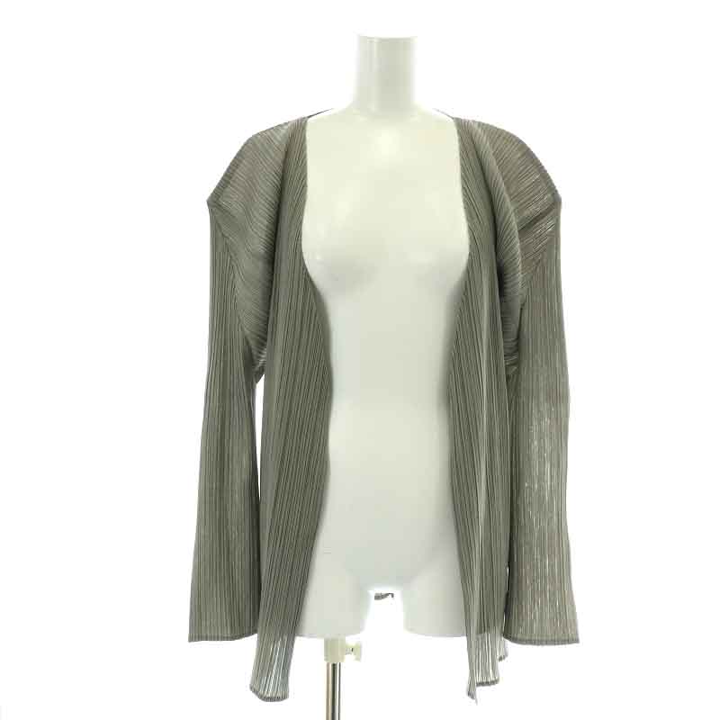プリーツプリーズ PLEATS PLEASE イッセイミヤケ カーディガン  