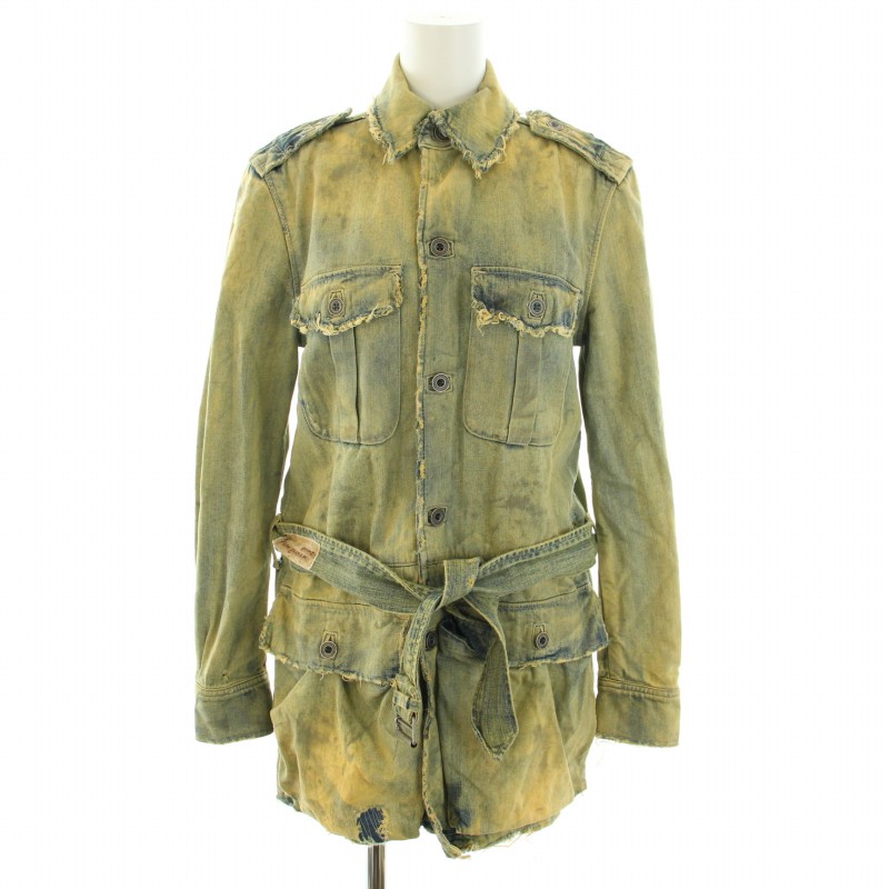 ラルフローレン RALPH LAUREN デニムサファリジャケット Gジャン 