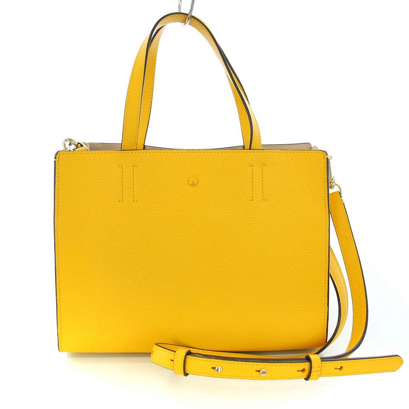 ケイトスペード kate spade イエロー ハンドバッグ （kate spade new 
