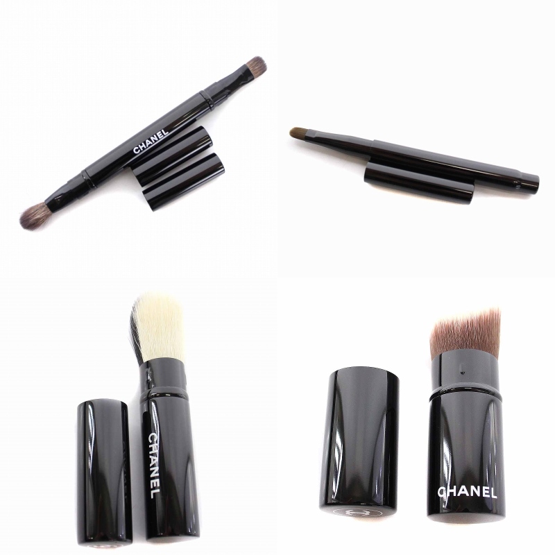 CHANEL レ ザンディスパンサーブルドゥシャネル ブラシ、ミラーポーチ