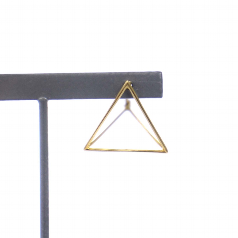 【専用】SHIHARA triangle pierce 20mm 18k Triangle Earring 20 - SHIHARA