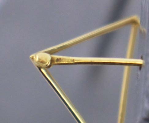 シハラ SHIHARA TRIANGLE PIERCE 20 ピアス トライアングル