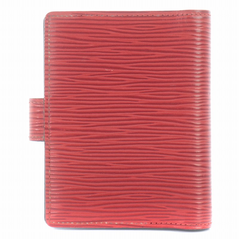 ルイヴィトン LOUIS VUITTON 96年製 エピ アジェンダミニ カードケース 