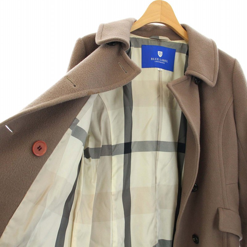 BLUE LABEL CRESTBRIDGE ウール ロングコート 36 COAT COLLECTION｜BLUE LABEL CRESTBRIDGE(ブルーレーベル