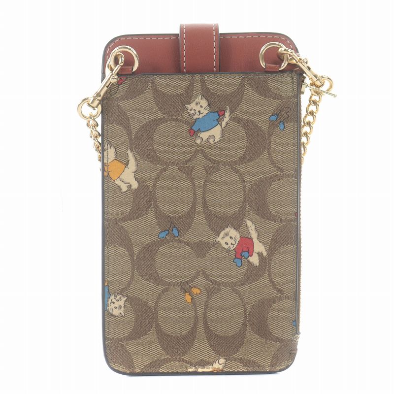 コーチ COACH フォーン クロスボディ・シグネチャー キャンバス 