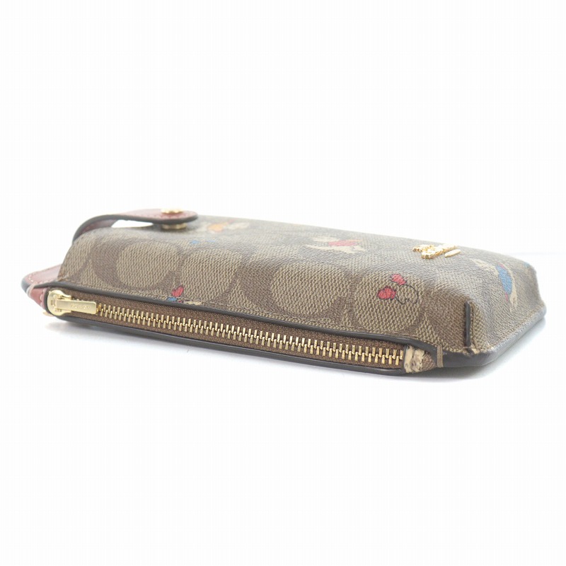 コーチ COACH フォーン クロスボディ・シグネチャー キャンバス 