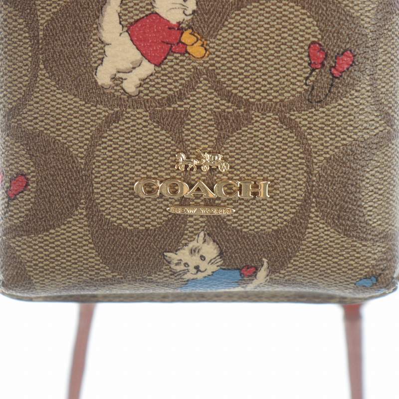コーチ COACH フォーン クロスボディ・シグネチャー キャンバス 